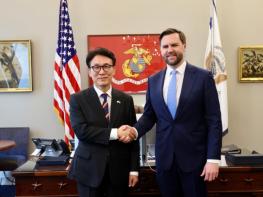 김민석 국무총리,밴스 부통령과 회담 통해 한미관계 논의 기사 이미지