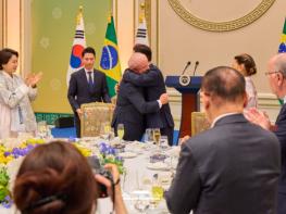 이재명 대통령 부부, 한-브라질 국빈 만찬  기사 이미지