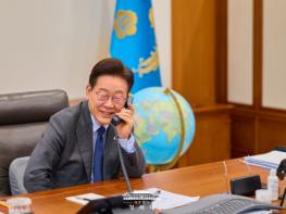 이재명 대통령, 럭슨 뉴질랜드 총리와의 통화 기사 이미지