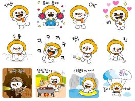 평창군, 대표 캐릭터 ‘눈동이’ 카카오톡 이모티콘 2만5천 명분 무료 배포 기사 이미지